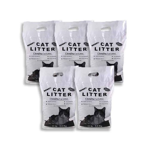 5 Packs of Remu Clumping Litter Lahore Pets