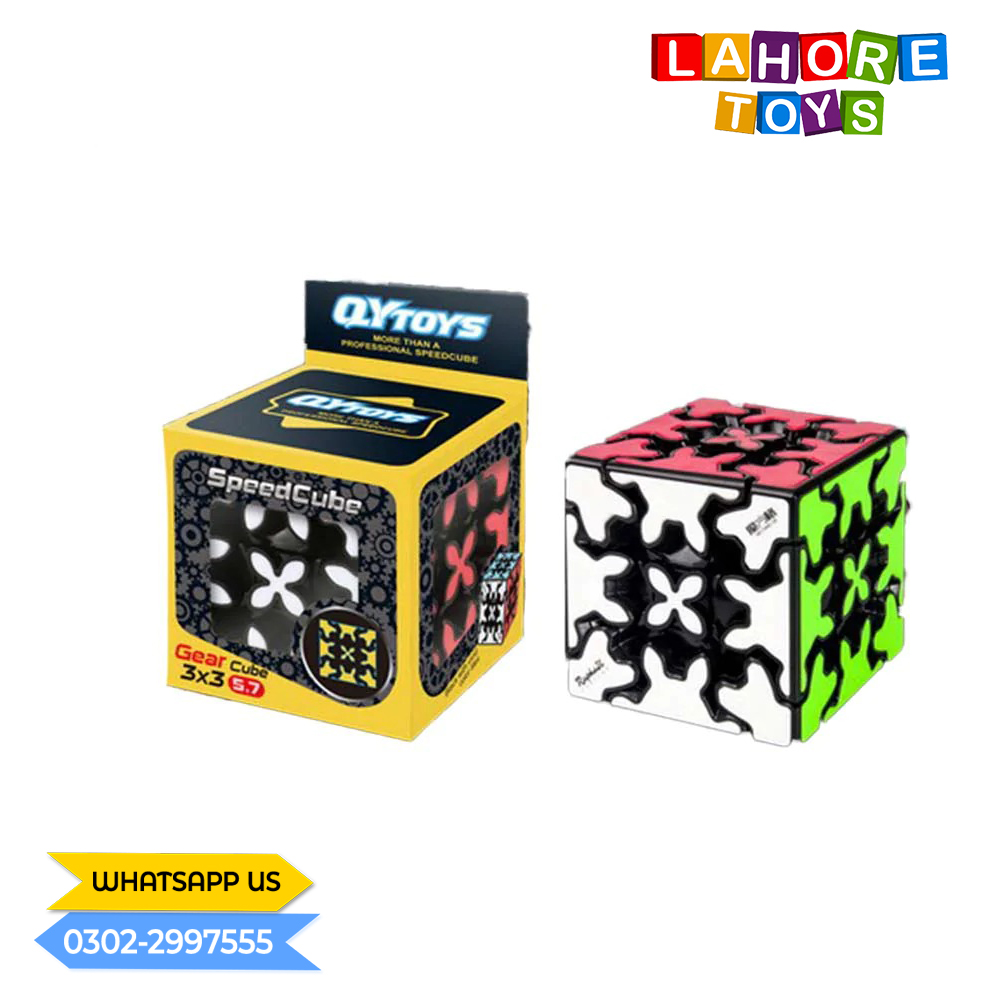 QIYI CRAZY GEAR CUBE 3x3 Buy Toys in Lahore