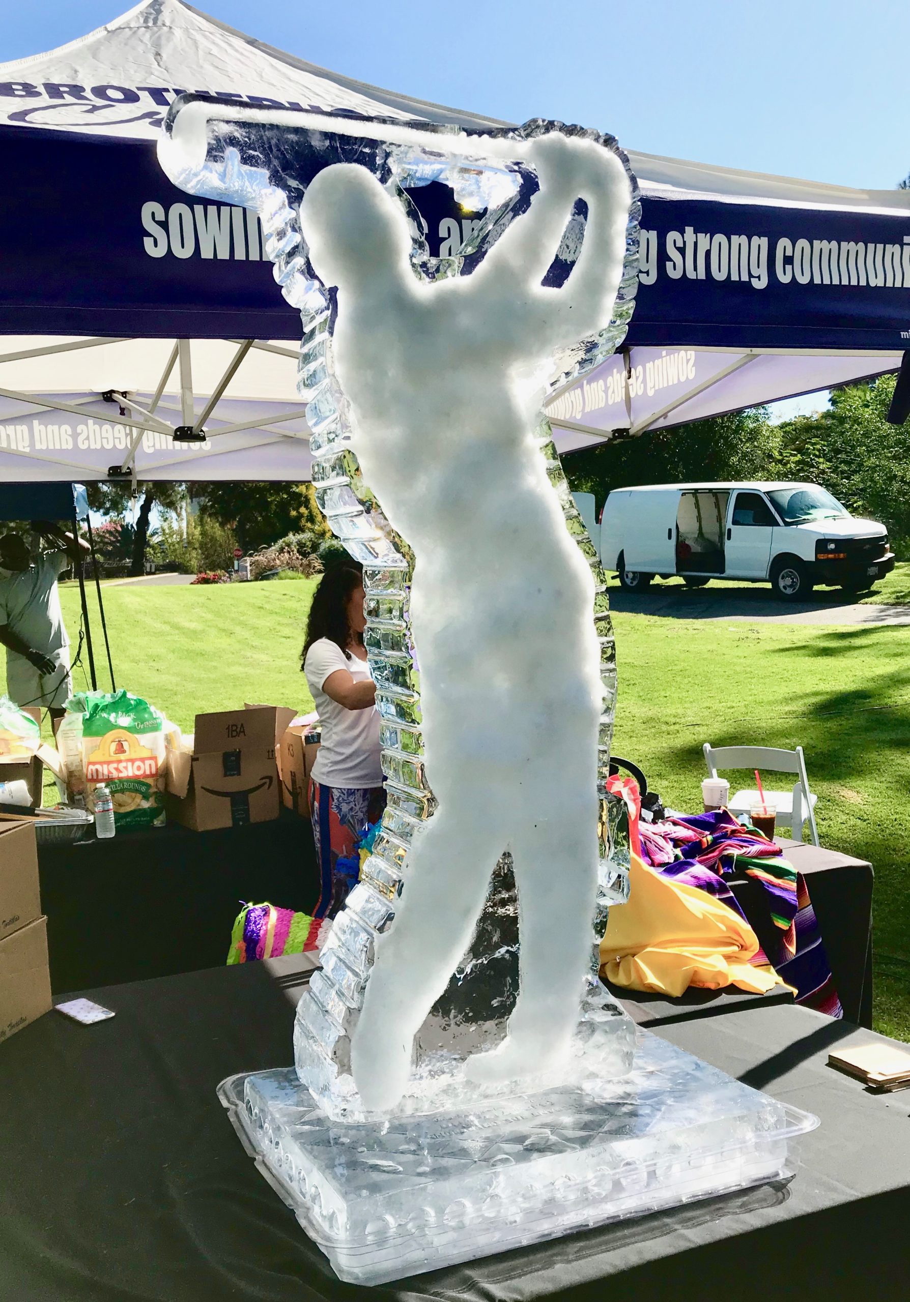 Create Your Custom Ice Luge For Parties & Events LA Ice Art