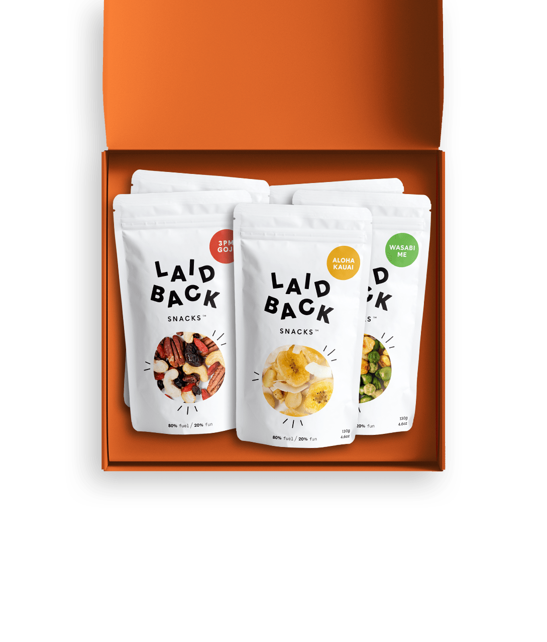 Laid Back Snacks Healthy snack subscription box delivered to your door!