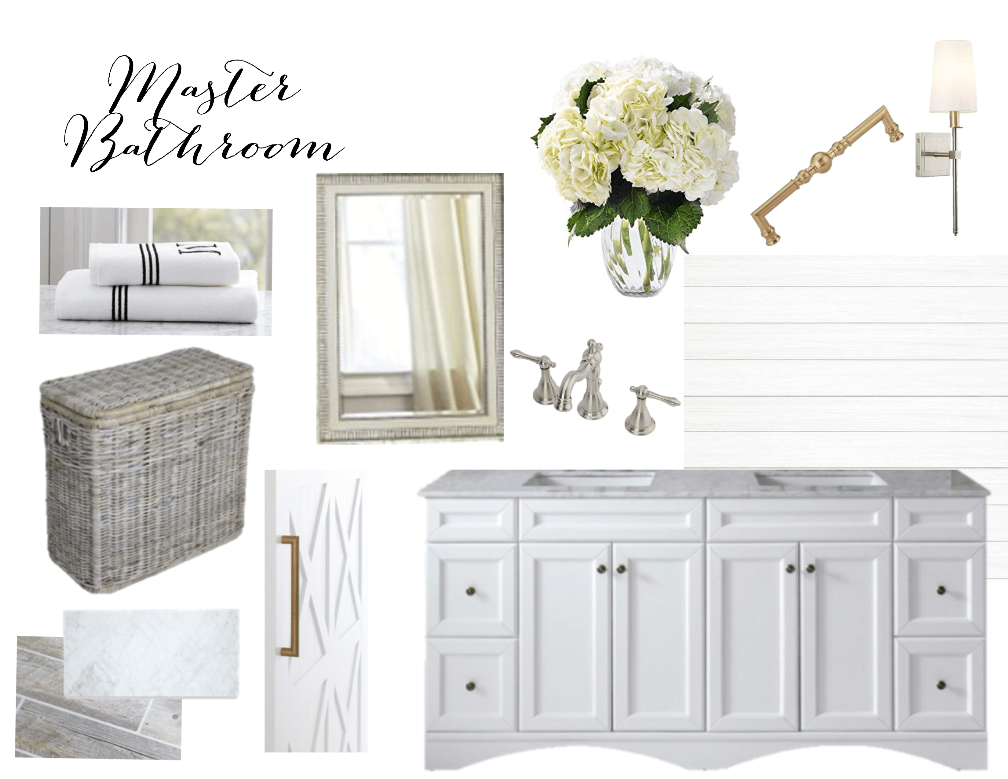 Master Bathroom Design Board & Inspiration Laila Belles