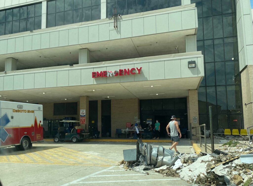 With local hospitals damaged, Louisiana discusses ‘field hospital