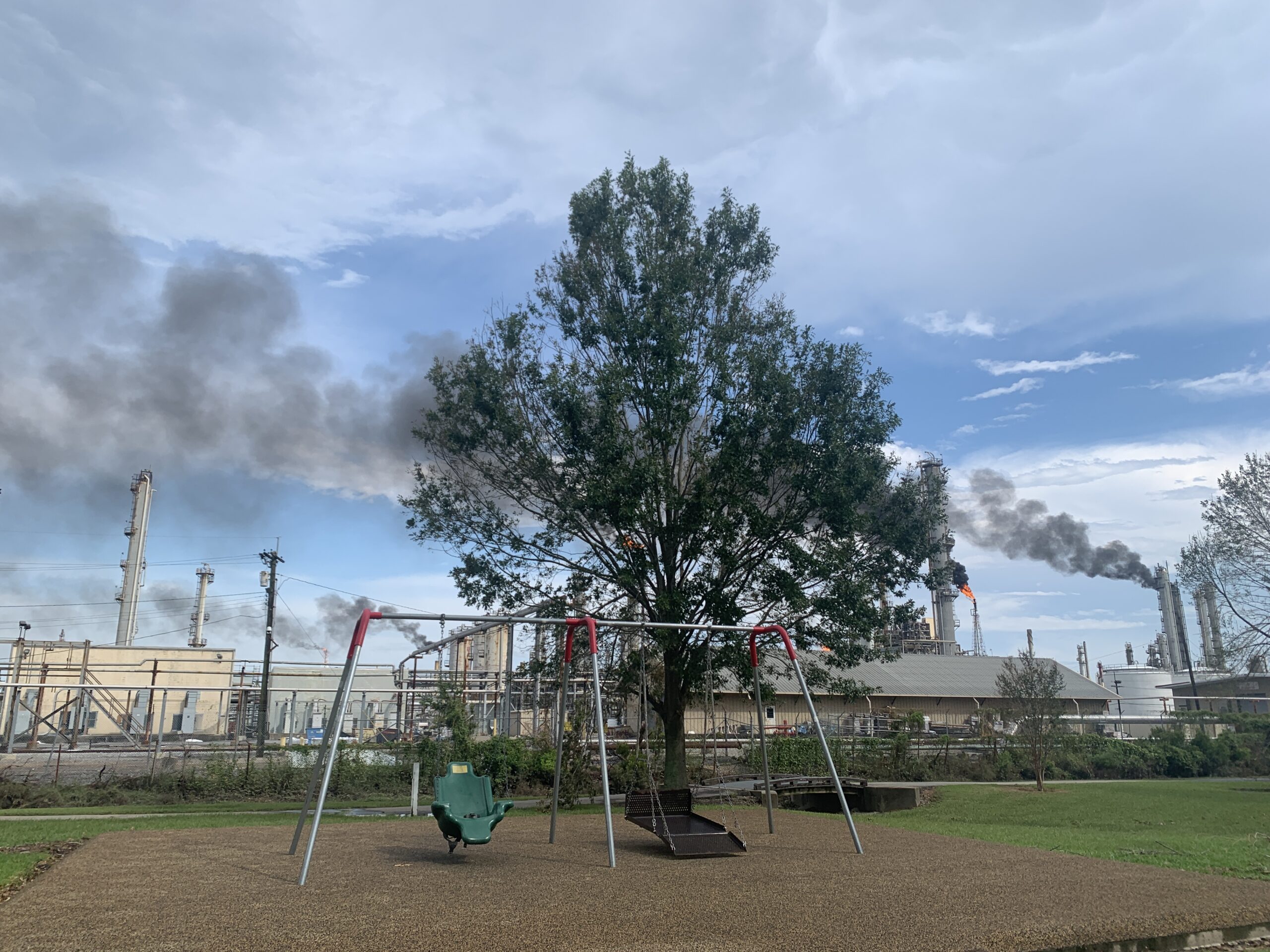 Louisiana Shell refinery left spewing chemicals after Hurricane Ida