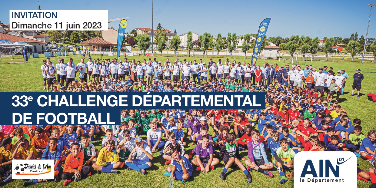 Ain, Challenge U11, Football, Conseil départemental, Bresse Foot 01.