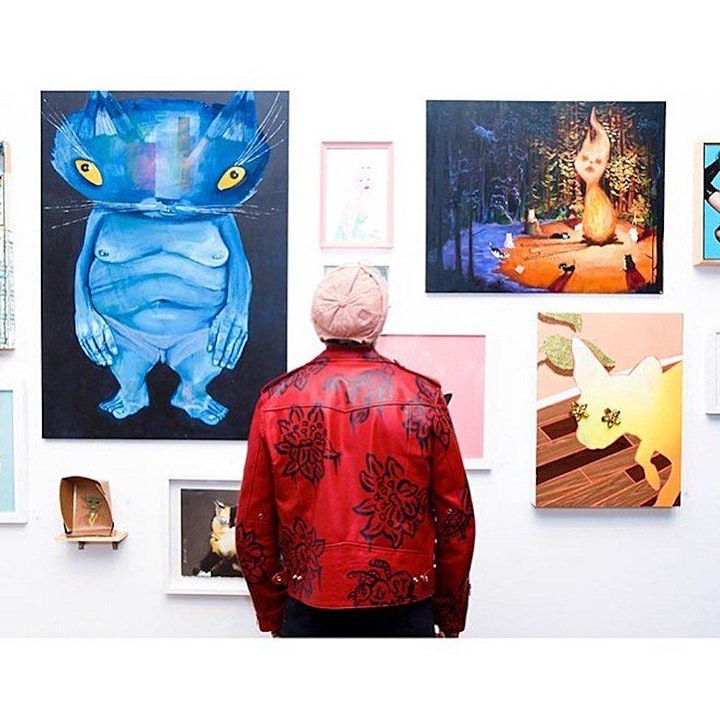 Cat Art Show 4 A New Beginning LA Infused