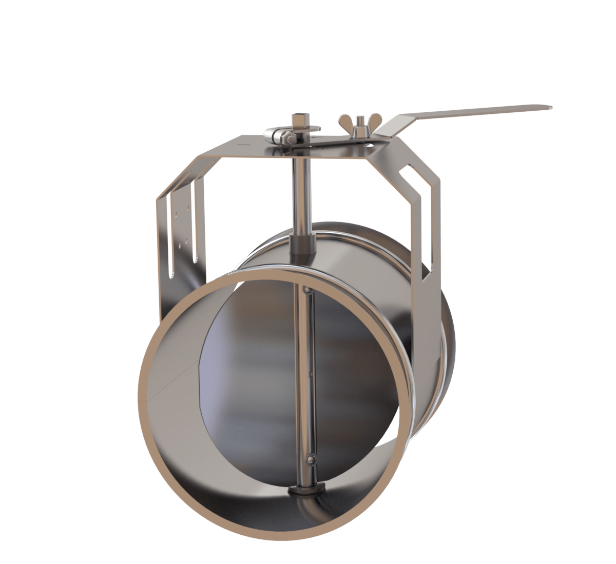 SSTB Throttle valve AISI 304 Medium pressure dampers Medium