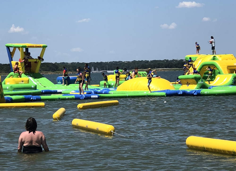 Floating Water Park Lake Grapevine