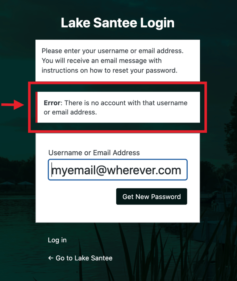 to the new Lake Santee website. Lake Santee