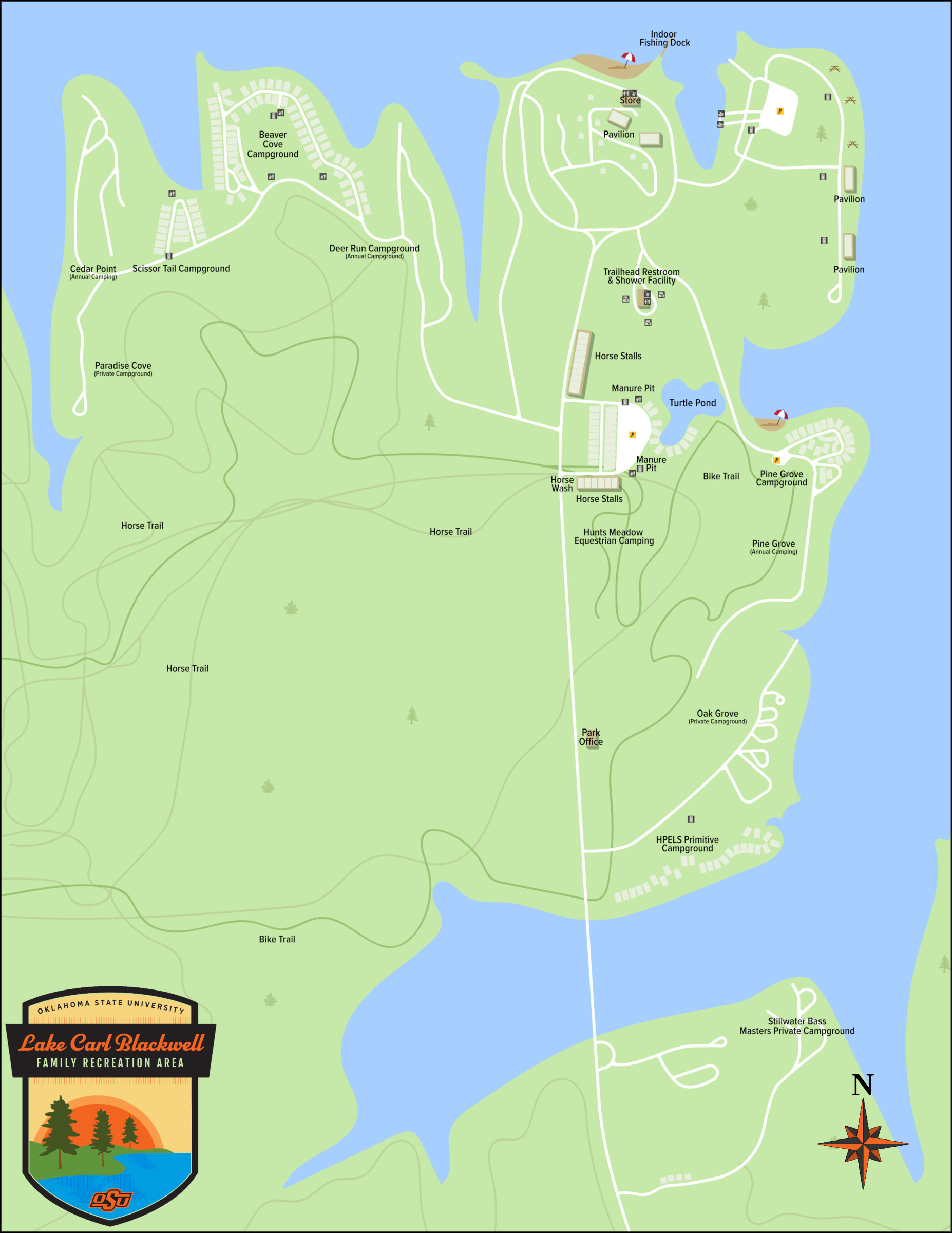 Lake Carl Blackwell Oklahoma State University