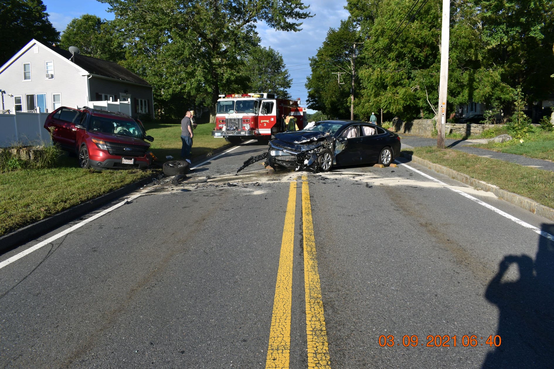 West Main Street In Dudley ReOpened After HeadOn Crash THE LAKE 940