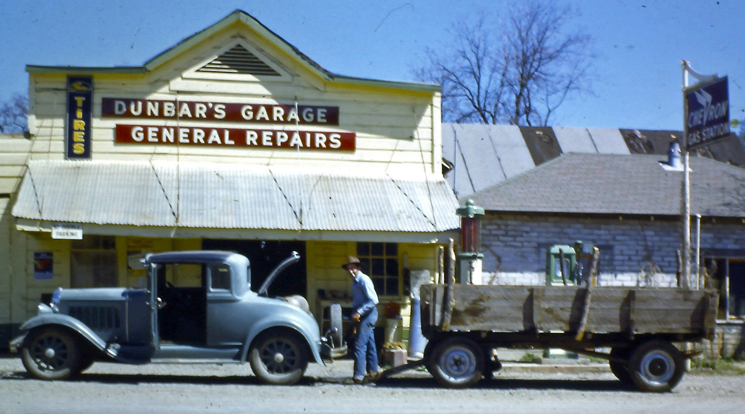 Dunbar's Garage James Muller Lake Berryessa News
