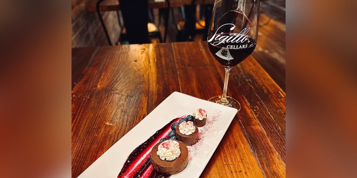 Sigillo Cellars Red Wine & Chocolate Dessert Special Lake Chelan Wine
