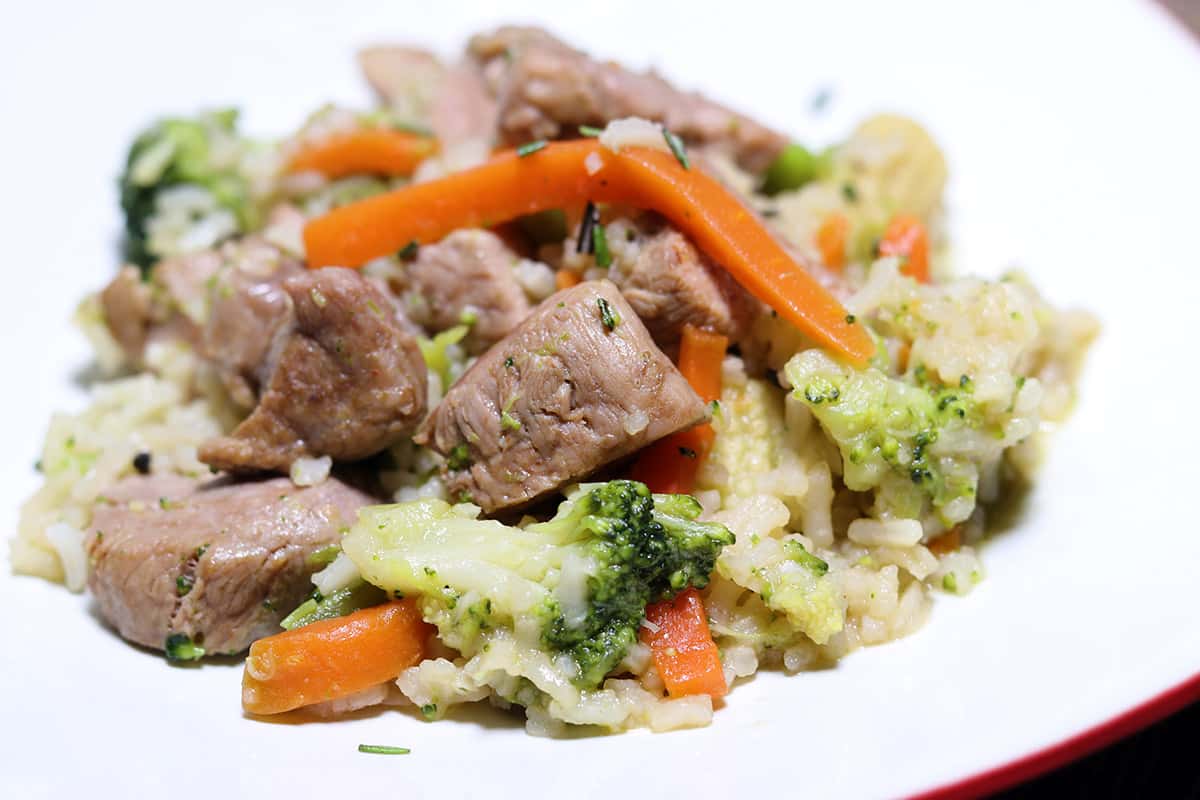 One Pot Pork And Rice One Dish Recipes LGCM