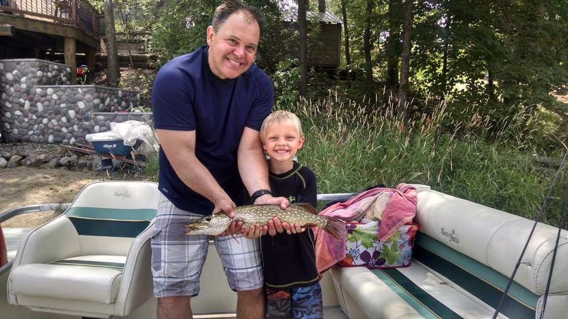 DNR Fish Survey Lake John, Minnesota