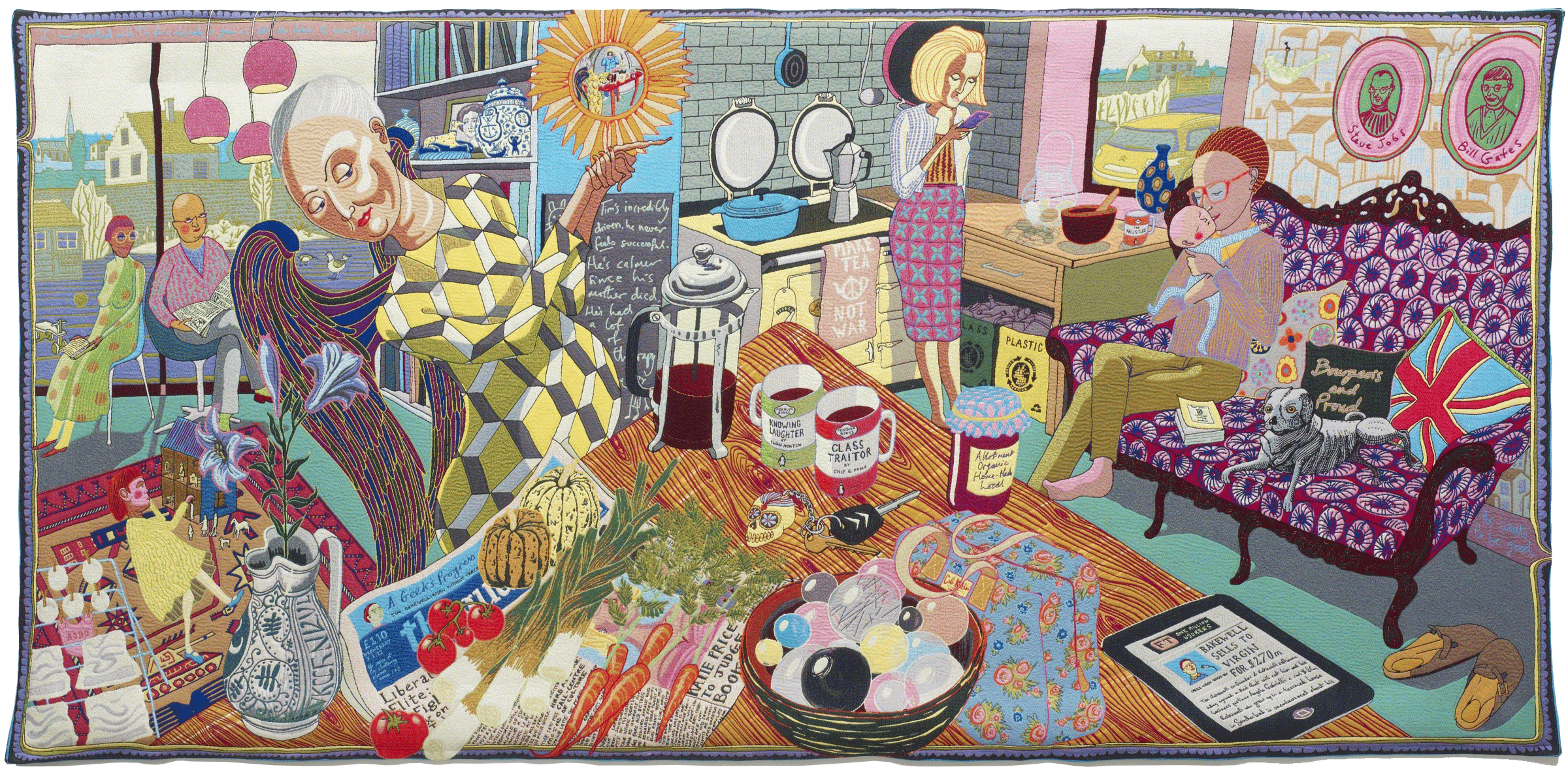 What’s the story behind Grayson Perry’s tapestry? Lakeland Arts