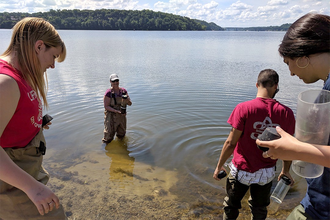 Collegiate Scientists Receive Grant to Study Microplastics in Lake