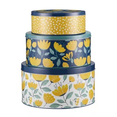 Lakeland Hazy Days 3 Nesting Cake Tins Lakeland