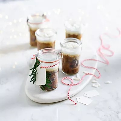 Mini Christmas Cakes In Jars Christmas Recipes Lakeland