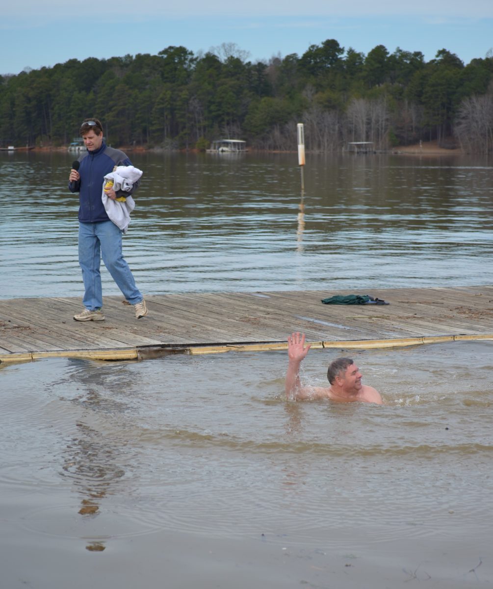 Lanier Canoe & Kayak Club's Polar Bear Swim Lake Lanier