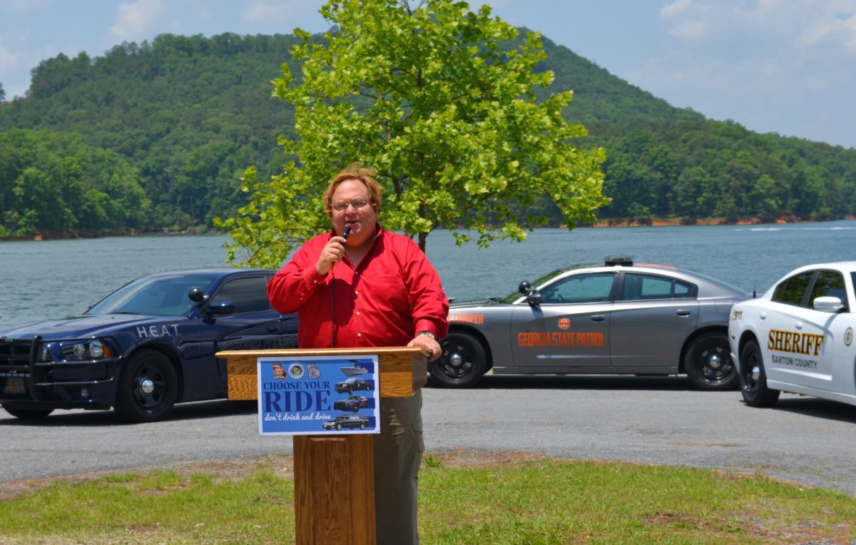 "Choose Your Ride" Says Law Enforcement Lake Lanier