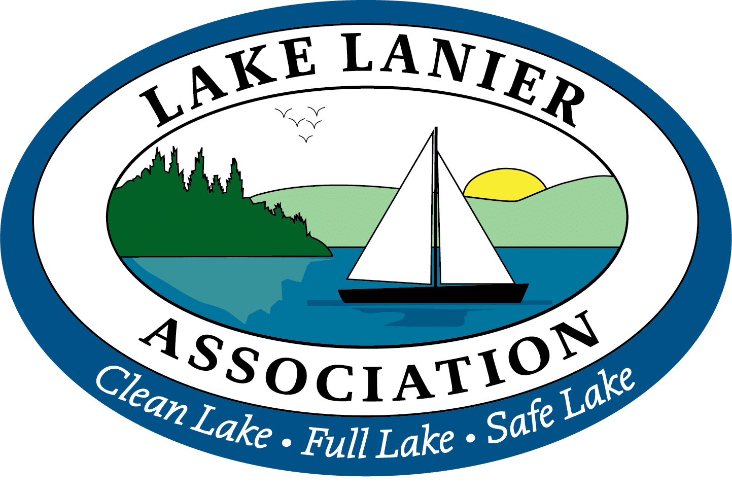 Lake Lanier Association Clean, Full, Safe