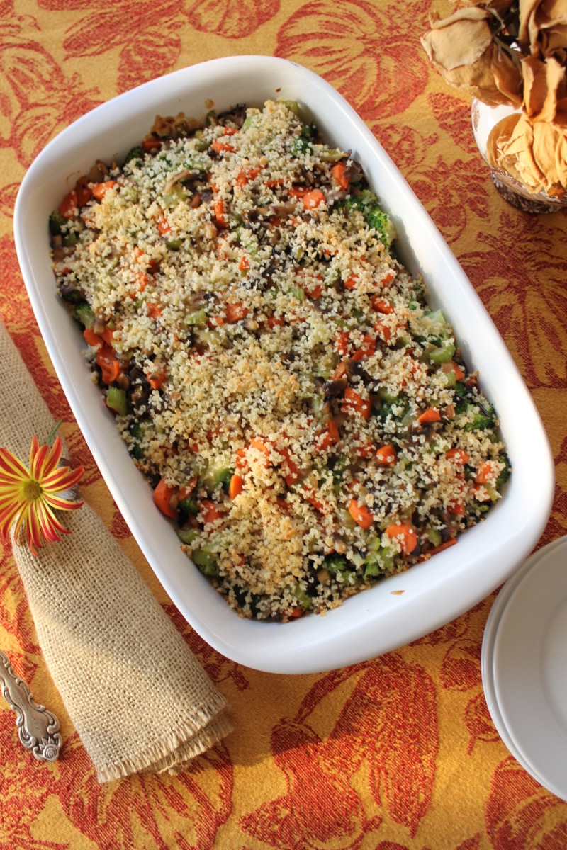 Broccoli Wild Rice Casserole and Fire on the Mountain Lake Lure