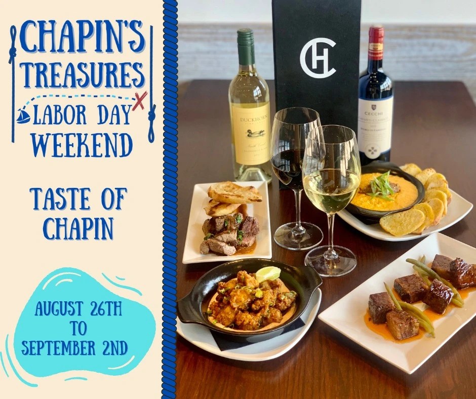 Taste of Chapin Restaurant Week Lake Murray, South Carolina