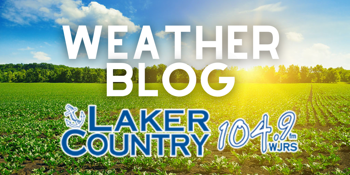Sunshine Today, Snow Chances for Tomorrow Laker Country 104.9 FM WJRS
