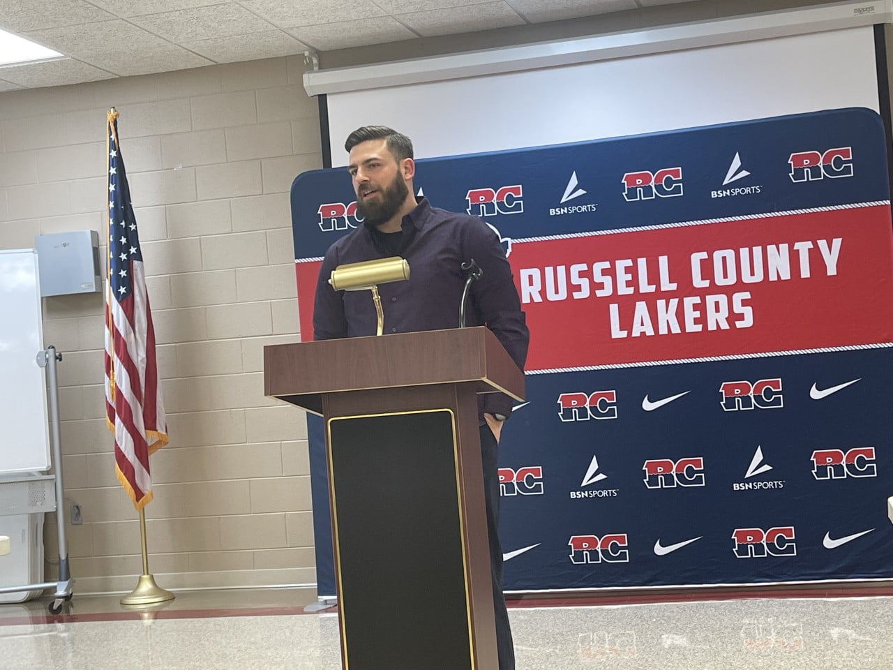 Ford introduced as new Laker Football Coach Laker Country 104.9 FM WJRS