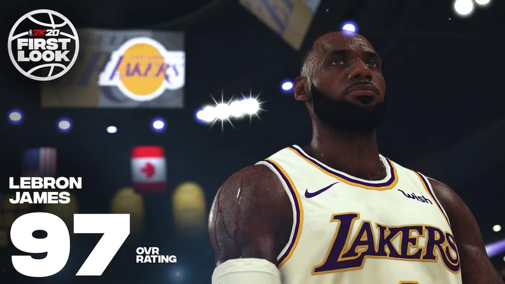 LeBron James Rated Top Player in NBA 2K20 as Player Ratings Are