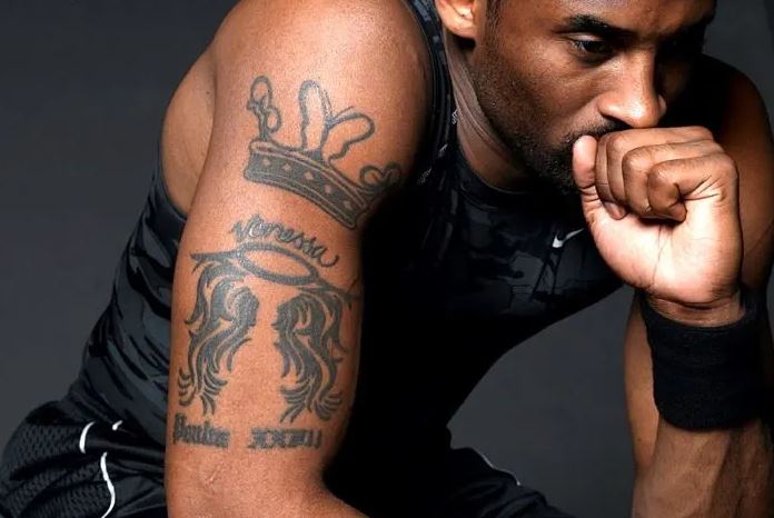 The Real Meaning Behind Every Single Tattoo Of Lakers Legend Kobe Bryant - Lakers Daily 466_x_696_jpg