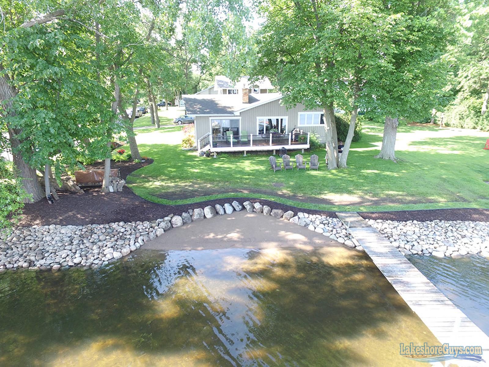 Riprap Shoreline Restoration • Lakeshore Guys® MN Shoreline Experts