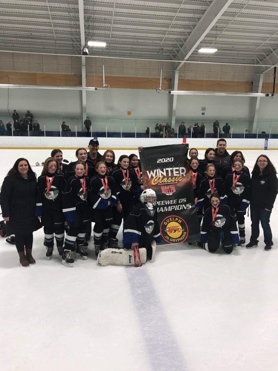 News > LAKESHORE PEEWEE DS WINS IN GUELPH!!! (Lakeshore Lightning Girls