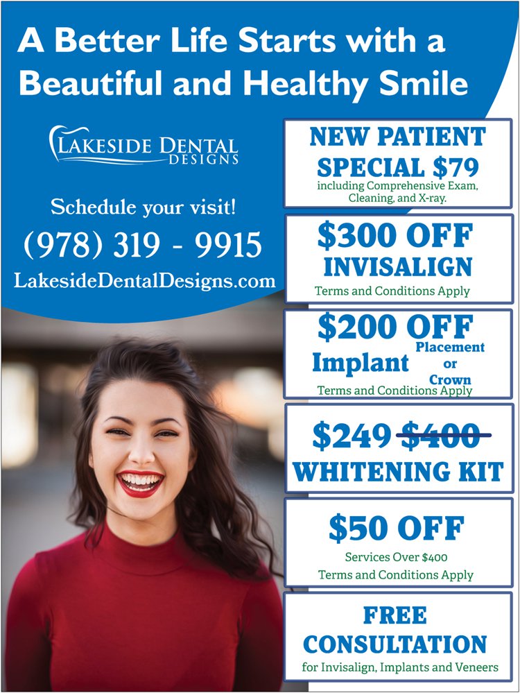 Special Promotions! Lakeside Dental Designs