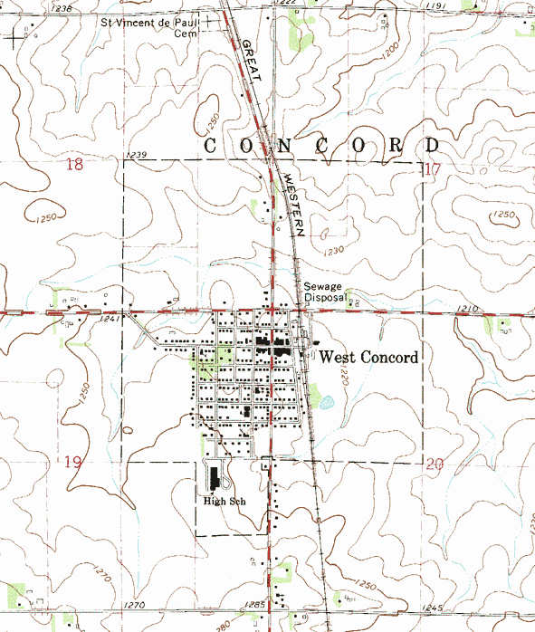Guide to West Concord Minnesota