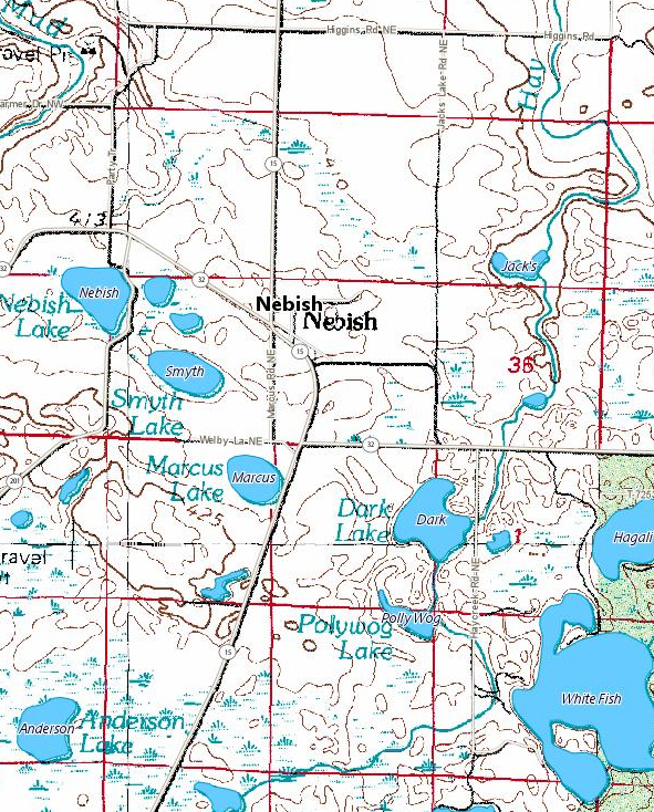 Guide to Nebish Minnesota