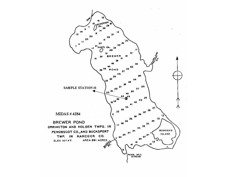Lakes of Maine Lake Overview Brewer Lake Bucksport, Holden