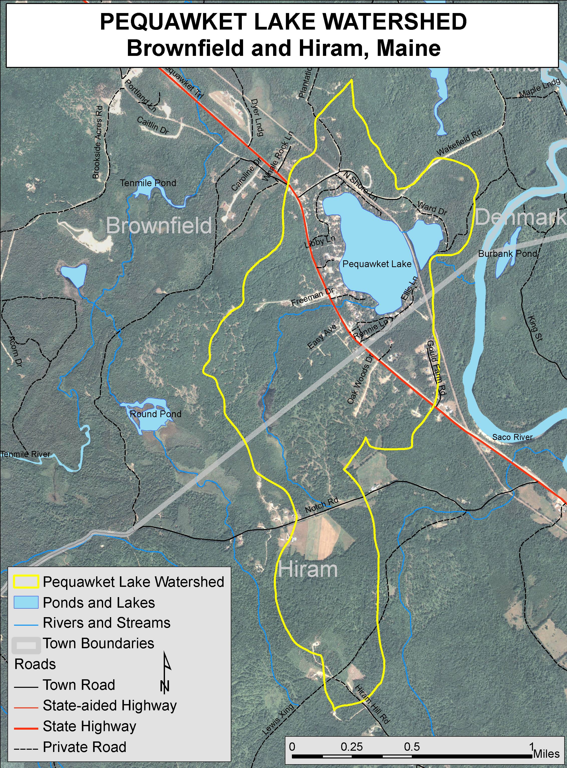 Lakes of Maine Lake Overview Pequawket Lake (Rattlesnake Pond