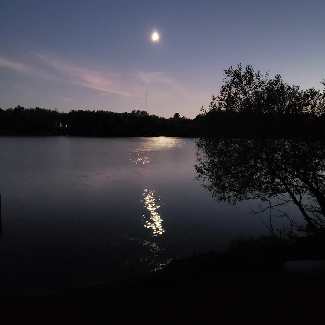 Moonrise on Moon Lake Beth Probst