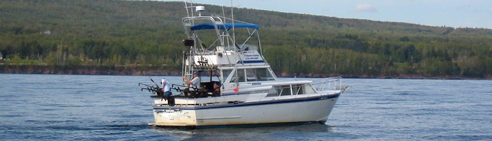 Lake Superior Charter Fishing Boats Duluth Charter Boats Hooker Too 