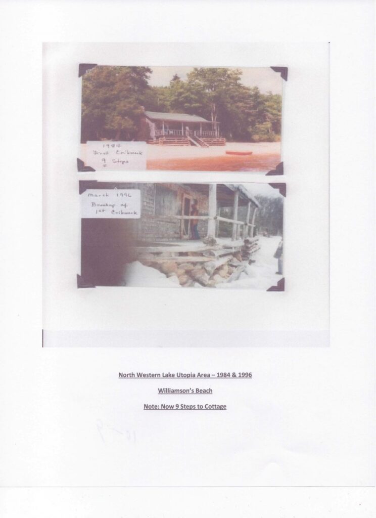 Lake Levels Past & Present Lake Utopia Preservation Association