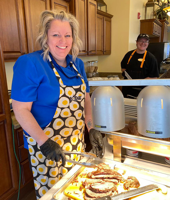 Dining Lakeview Assisted Living