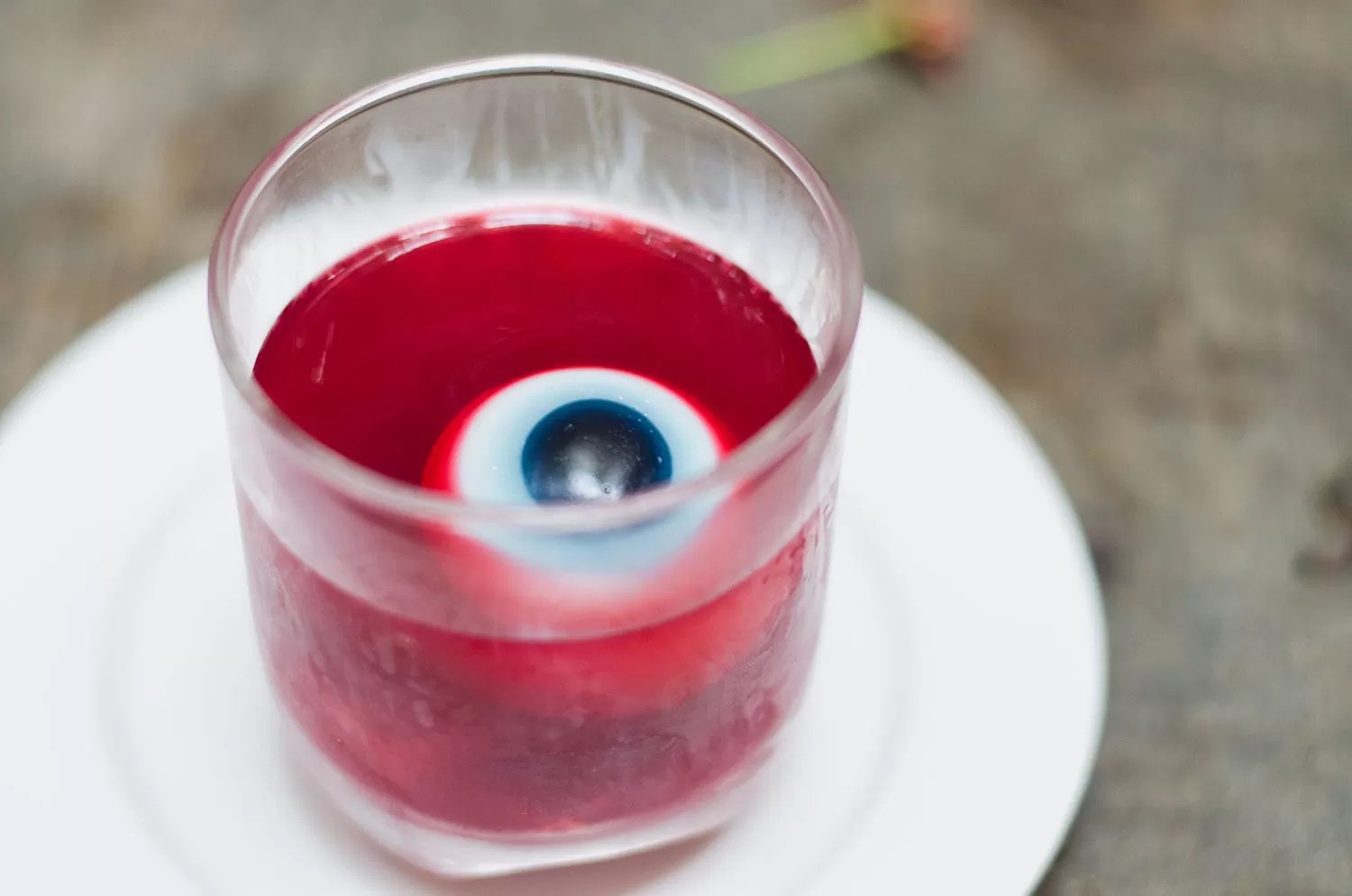 Spooky Eye in Cherry Gelatin Lakeview Farms