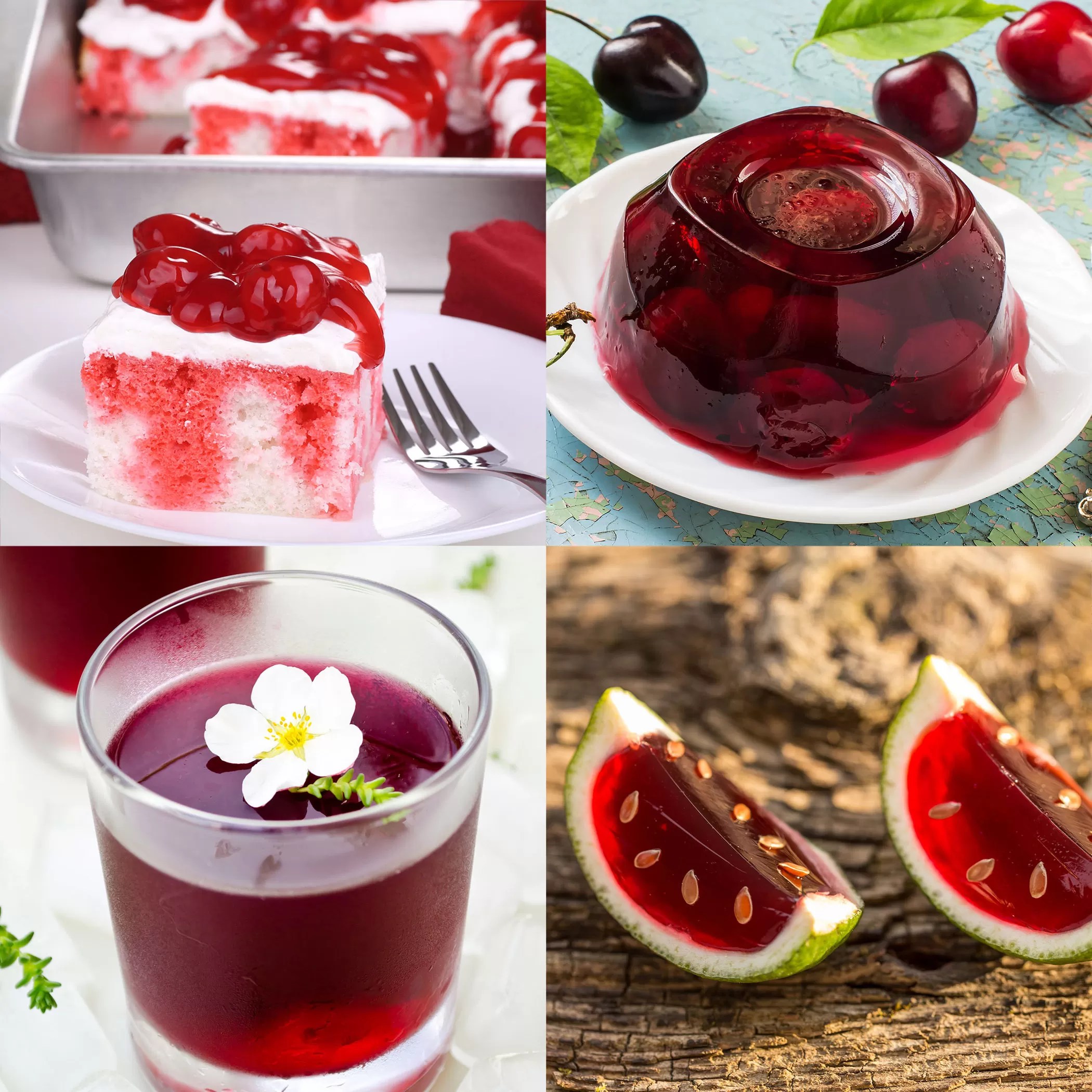 4 Easy and Amazing Cherry Gel Desserts Lakeview Farms