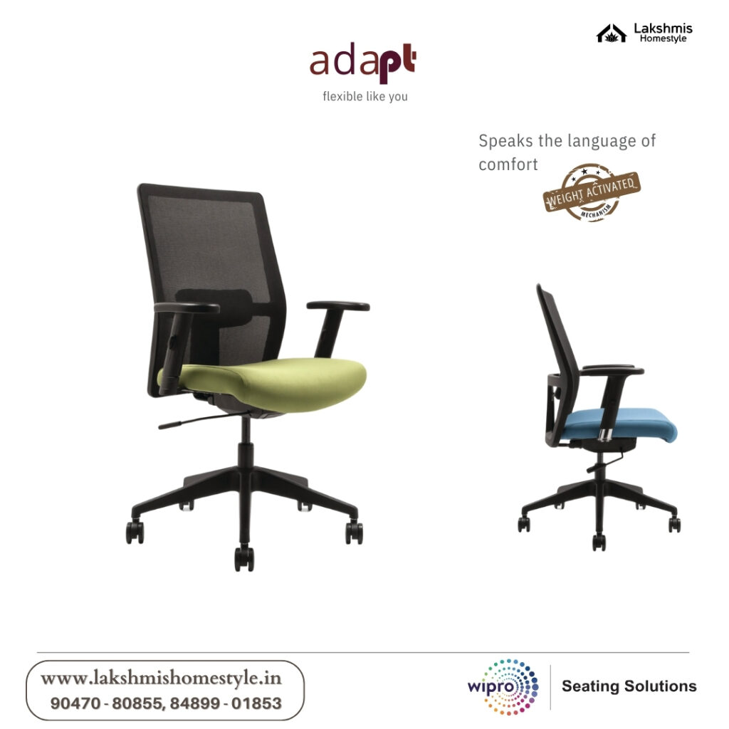 Wipro Seating Adapt Office Chairs Lakshmis Home Style