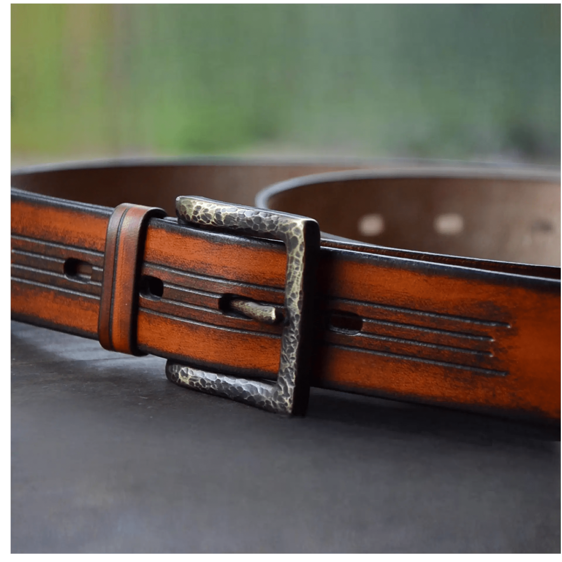 Custom leather belts and buckles LaLaBelt