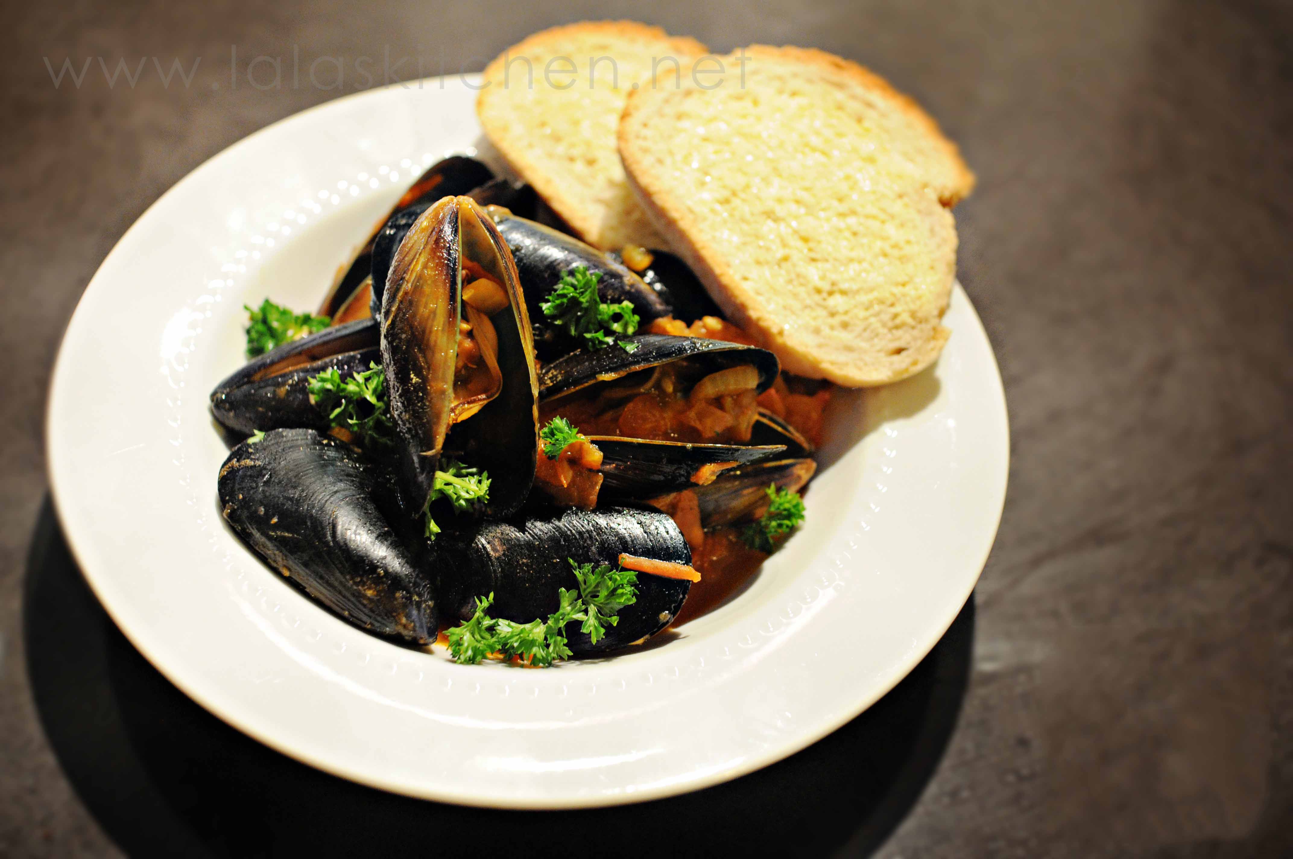 Chilli Mussels Lala's Kitchen