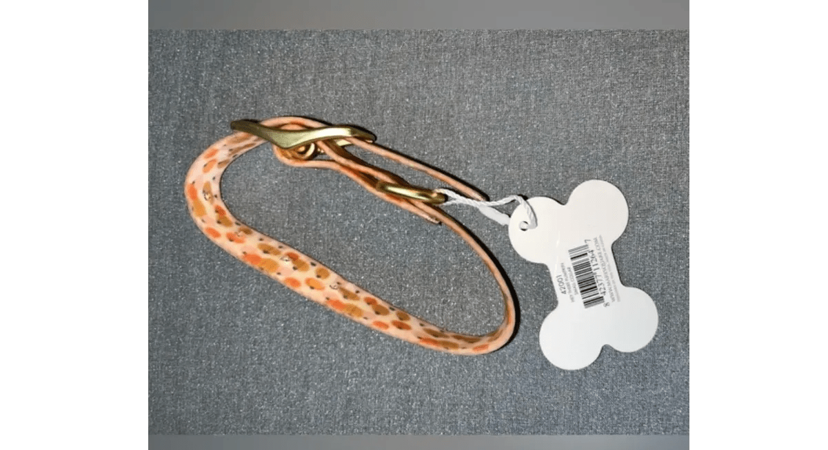 Mary Square Pumpkin Dog Silicone Collar Lala's