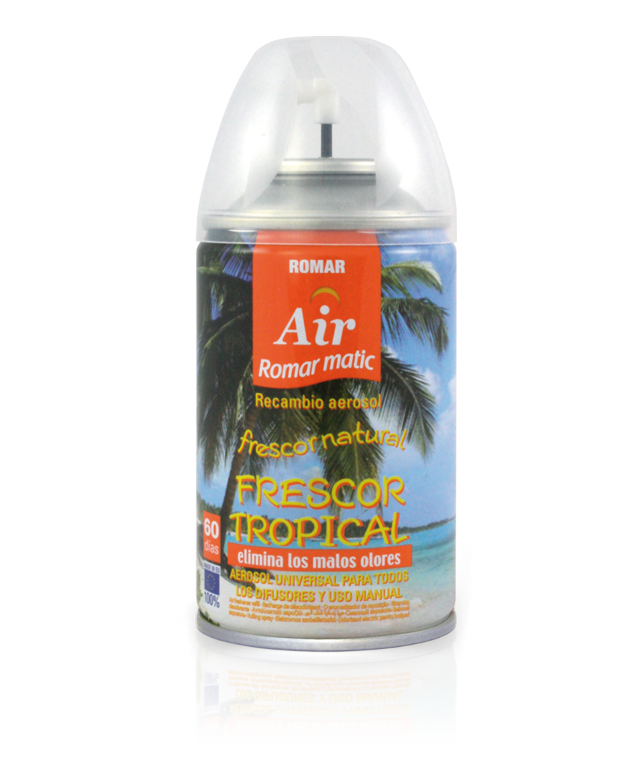 Romar Tropical Freshener Automatic Air Freshener Spray Refill La Lucca