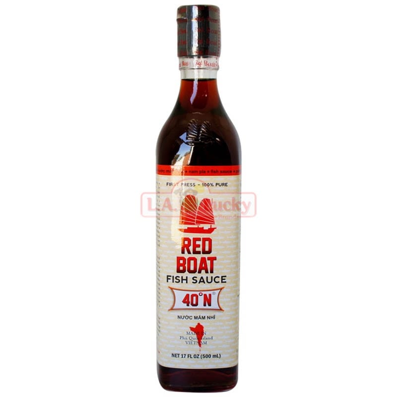 RED BOAT FISH SAUCE *L* LA LUCKY IMPORT EXPORTS
